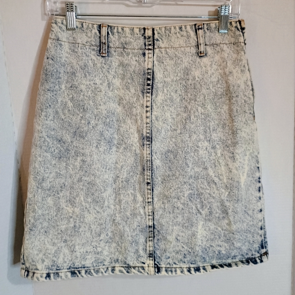Vintage Bongo Jumior Denim Stonewash Skirt Size 11